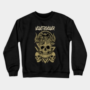 VELVET REVOLVER BAND MERCHANDISE Crewneck Sweatshirt